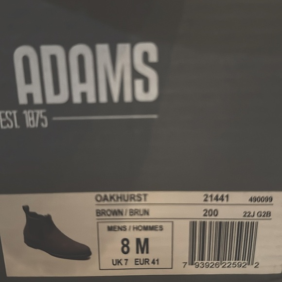 Stacy Adams Oakhurst Chelsea Boots - Brown - Size 8M - Picture 8 of 8